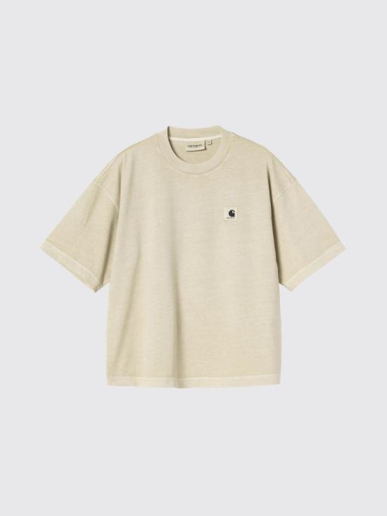 26SS 칼하트 WIP 숏슬리브 넬슨 티셔츠 I033051 3IOGD Beige - CARHARTT WIP