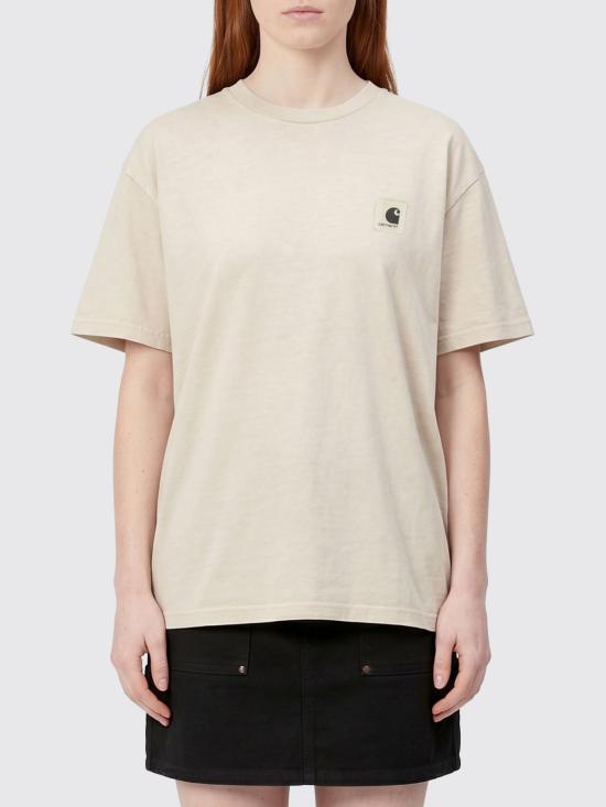 26SS 칼하트 WIP 숏슬리브 넬슨 티셔츠 I033051 3IOGD Beige