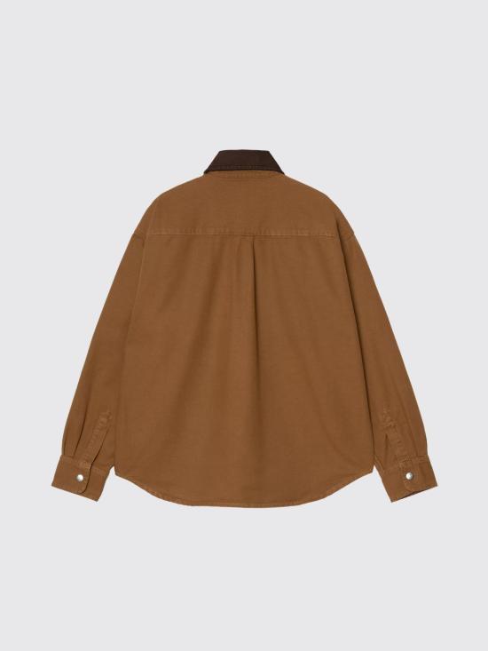 26SS 칼하트 WIP 프레스콧 셔츠 I036513 00SGD Brown - CARHARTT WIP