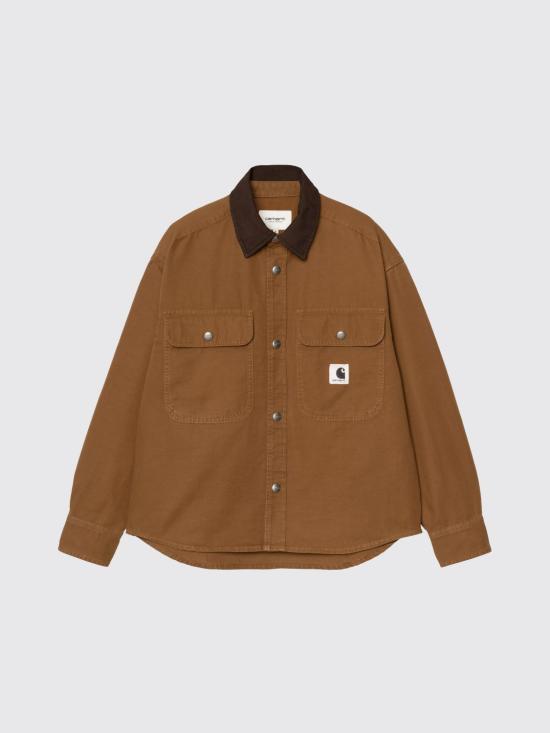 26SS 칼하트 WIP 프레스콧 셔츠 I036513 00SGD Brown - CARHARTT WIP