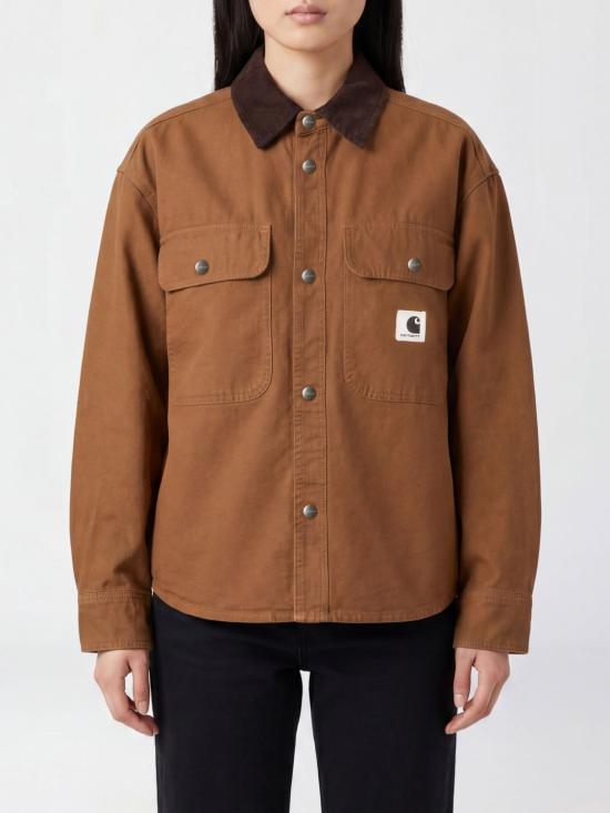 26SS 칼하트 WIP 프레스콧 셔츠 I036513 00SGD Brown