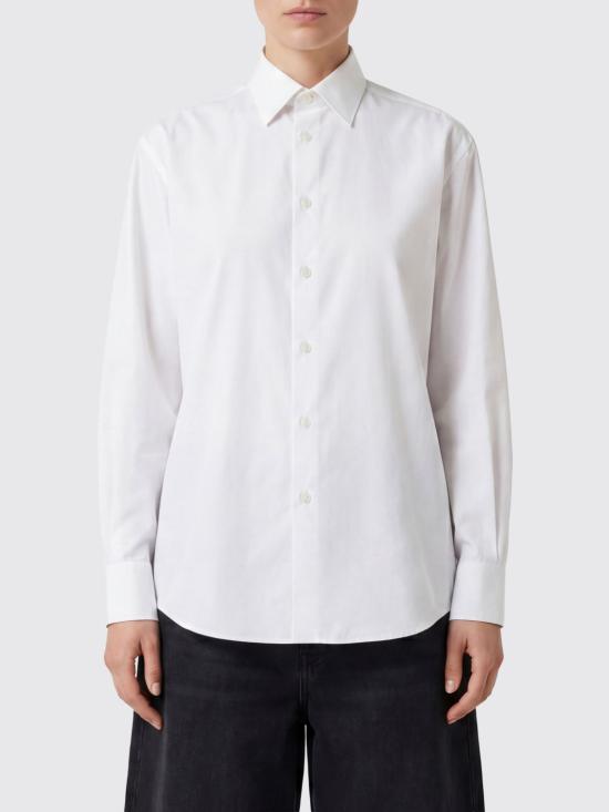 26SS MM6 메종마르지엘라 셔츠 S62DT0052M35256 101 White