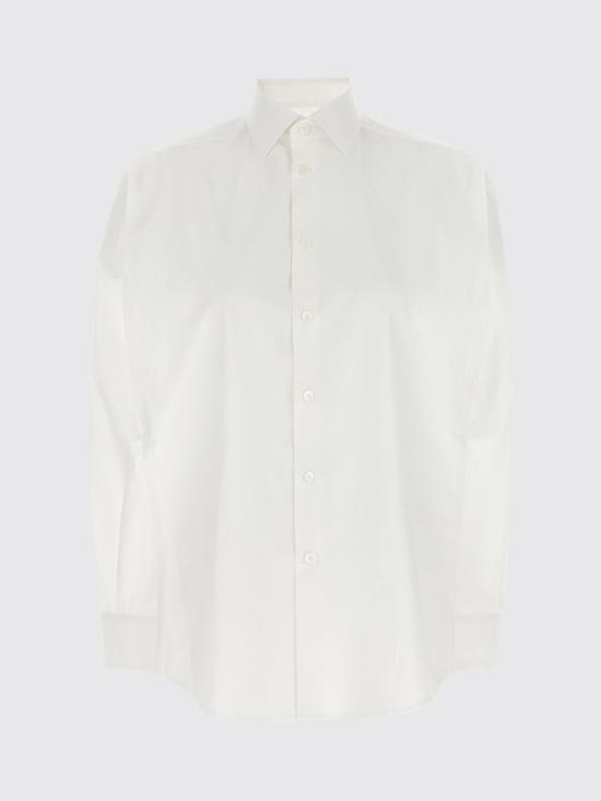 26SS MM6 메종마르지엘라 셔츠 S62DT0052M35256 101 White - MM6 MAISON MARGIELA