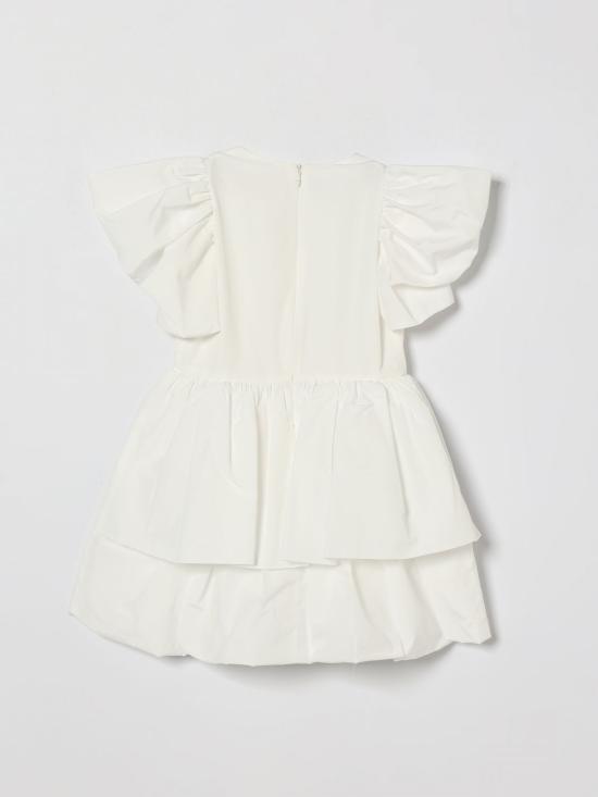 26SS [키즈] 엘리자베타프랜치 원피스 EFAB654TV033 0115 Yellow Cream - ELISABETTA FRANCHI