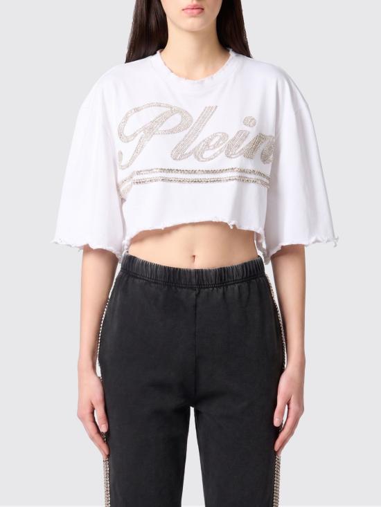 26SS 필립 플레인 반팔 티셔츠 SAFCWTK3873PTE004N 01 White