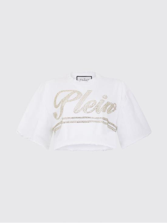 26SS 필립 플레인 반팔 티셔츠 SAFCWTK3873PTE004N 01 White - PHILIPP PLEIN