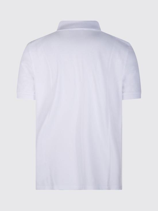 26SS 메종키츠네 폭스 헤드 레귤러 폴로 티셔츠 PM00209KP0002 P100 White - MAISON KITSUNE