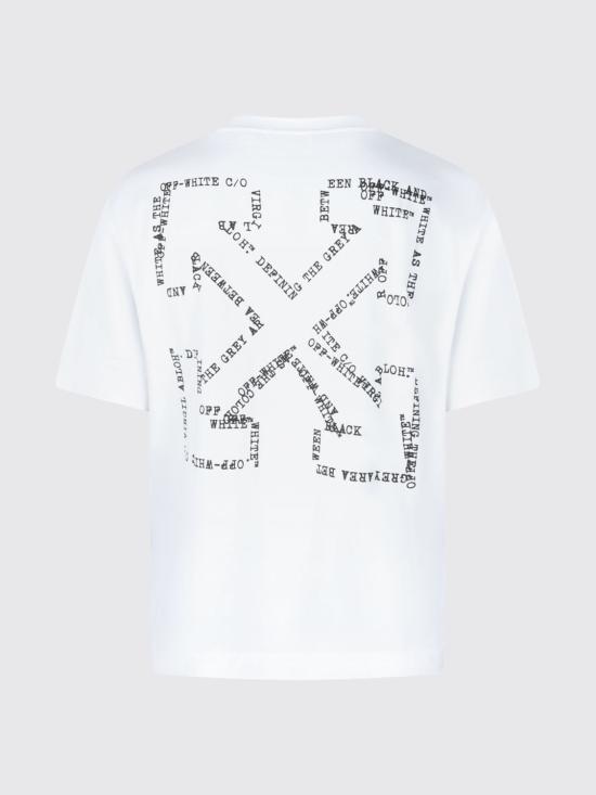 26SS 오프화이트 반팔 티셔츠 OMAA120S26JER00K 1000 White - OFF WHITE