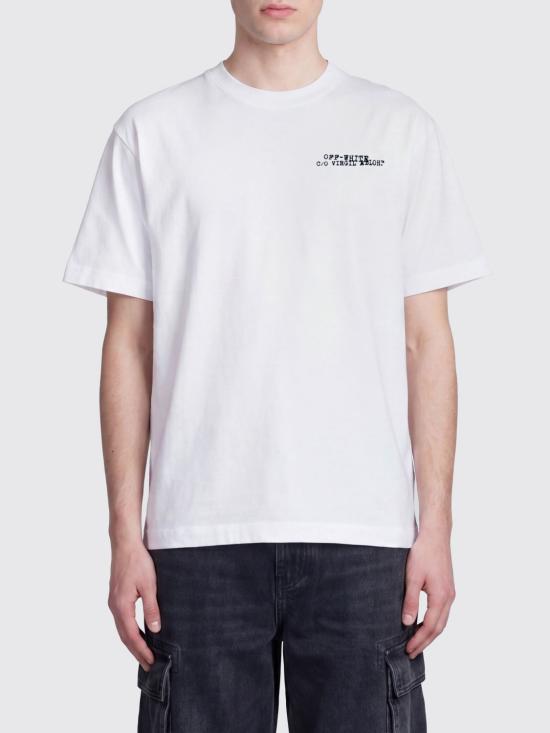 26SS 오프화이트 반팔 티셔츠 OMAA120S26JER00K 1000 White