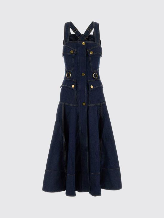 26SS 짐머만 롱 원피스 7684DS261 HBBL Blue - ZIMMERMANN