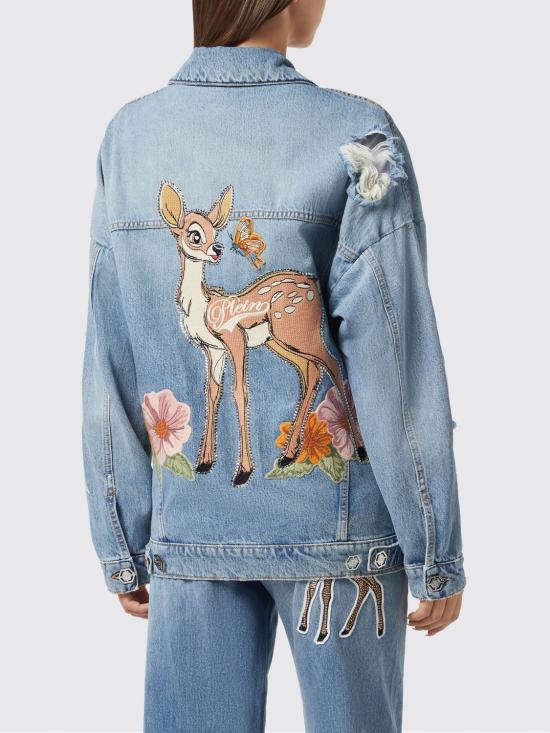 26SS 필립 플레인 데님 자켓 AAECWDB0660PDE004N 08GL Denim - PHILIPP PLEIN
