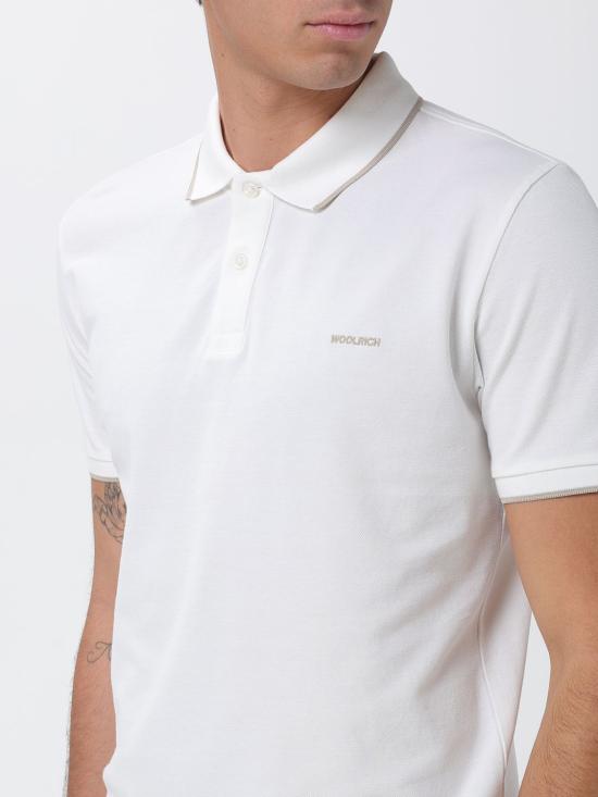 26SS 울리치 폴로 티셔츠 CFWOPO2000MRUT5348 8270 White - WOOLRICH