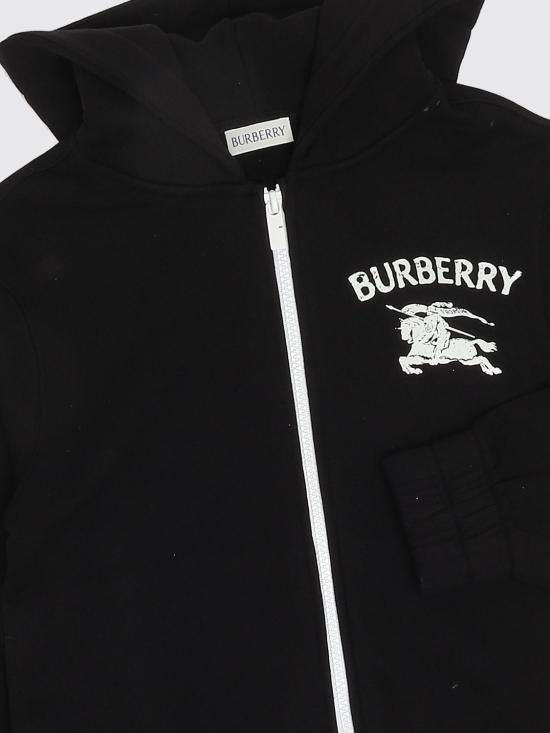 26SS [키즈] 버버리 풀오버 8117347 A1189 Black - BURBERRY