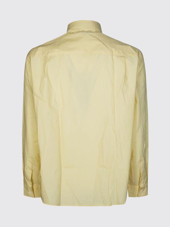 26SS 메종키츠네 긴팔 셔츠 QM00421WC5089 0425 Yellow - MAISON KITSUNE