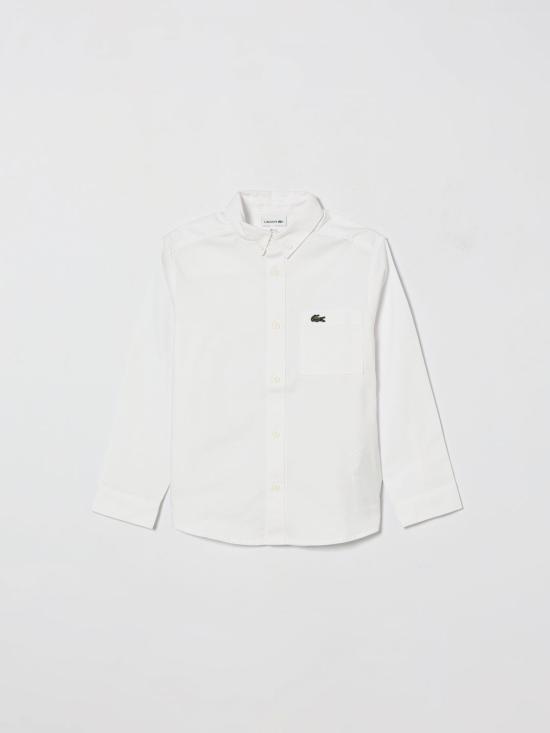 26SS [키즈] 라코스테 셔츠 947148 W8L White