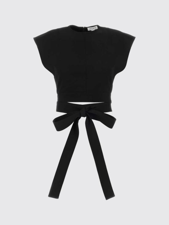 26SS 알라이아 탑 AA9H1479T471C 995 Black - ALAIA