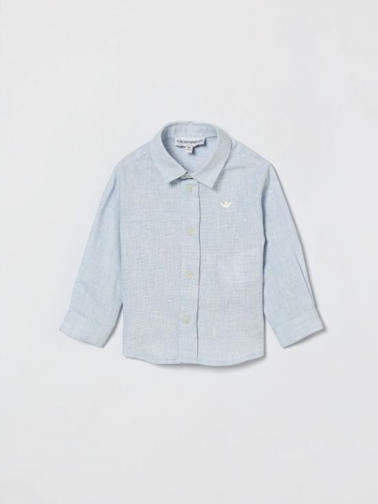 26SS [키즈] 엠포리오 아르마니 셔츠 EB001169AF20970 U9357 Sky