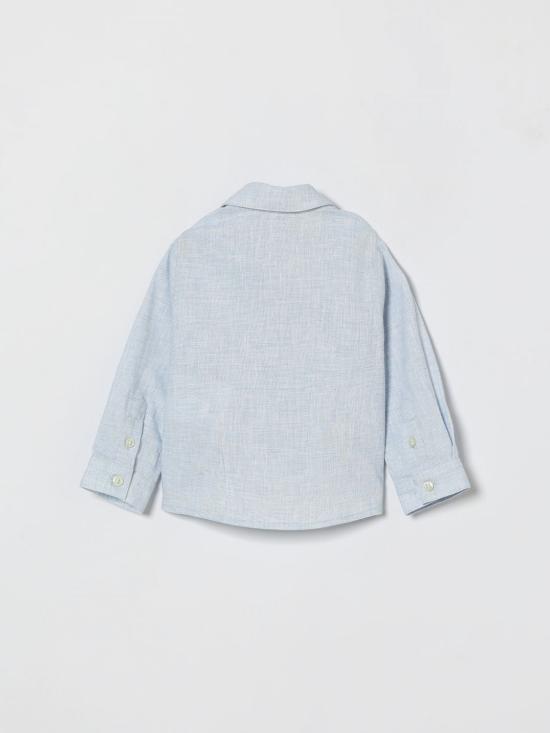 26SS [키즈] 엠포리오 아르마니 셔츠 EB001169AF20970 U9357 Sky - EMPORIO ARMANI