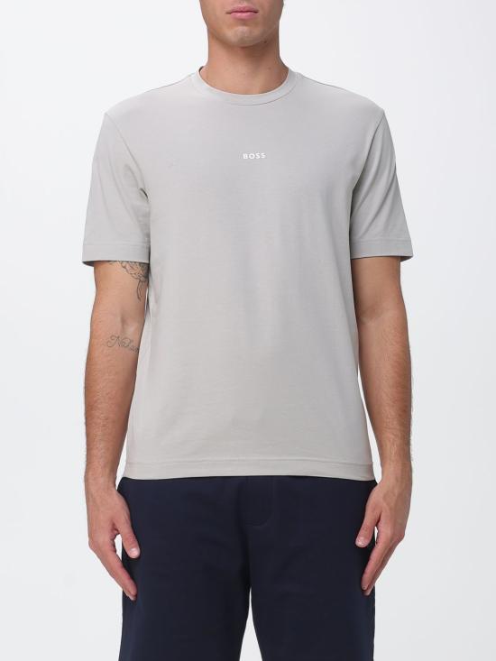 26SS 보스 반팔 티셔츠 50473278 070 Beige
