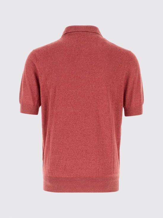 26SS 브루넬로 쿠치넬리 폴로 티셔츠 MSL806105 C7781 Salmon - BRUNELLO CUCINELLI