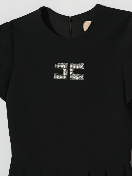 26SS [키즈] 엘리자베타프랜치 원피스 EFAB666GA022 N000 Black - ELISABETTA FRANCHI