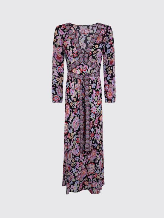26SS 릭소 롱 원피스 0100052222608019 CARA FLORAL BLACK Pink - RIXO