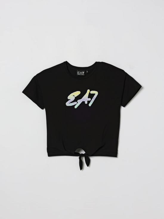 26SS [키즈] 엠포리오 아르마니 티셔츠 7G000069AF10373 FC027 Black