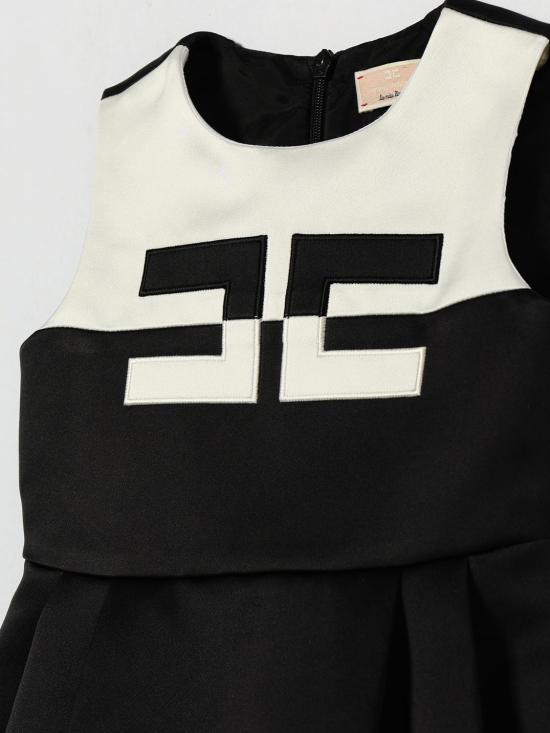 26SS [키즈] 엘리자베타프랜치 원피스 EGAB234RA016 D285 Black - ELISABETTA FRANCHI