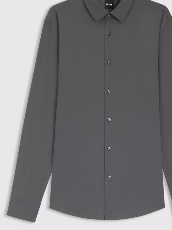 26SS 보스 긴팔 셔츠 50555747 034 Grey - BOSS