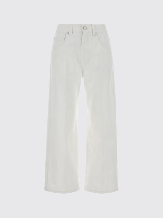 26SS 브루넬로 쿠치넬리 스트레이트 팬츠 M0H81P4008 C600 Ice - BRUNELLO CUCINELLI