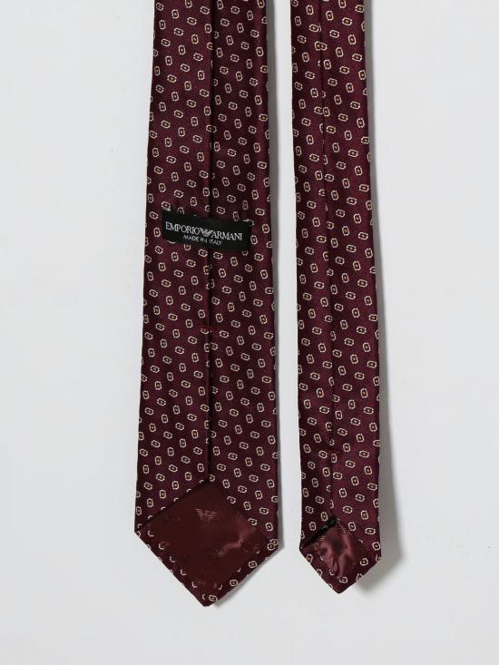 26SS 엠포리오 아르마니 넥타이 EM001344TE19706 FA036 Wine - EMPORIO ARMANI