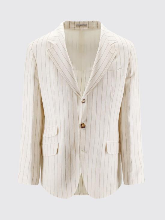 26SS 브루넬로 쿠치넬리 수트 자켓 MZ4127BWD C6190 Beige - BRUNELLO CUCINELLI