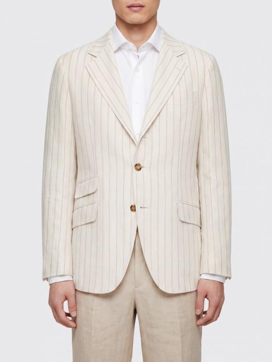 26SS 브루넬로 쿠치넬리 수트 자켓 MZ4127BWD C6190 Beige