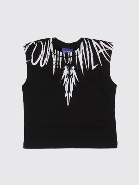 26SS [키즈] 컨트리 오브 밀란 티셔츠 S6CMJBTH027 110 Black