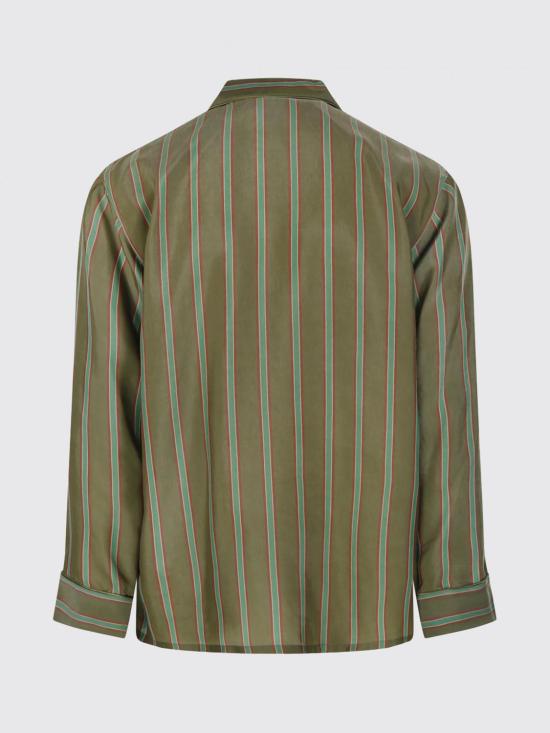 26SS 생로랑 긴팔 셔츠 865775Y2N33 1386 Green - SAINT LAURENT