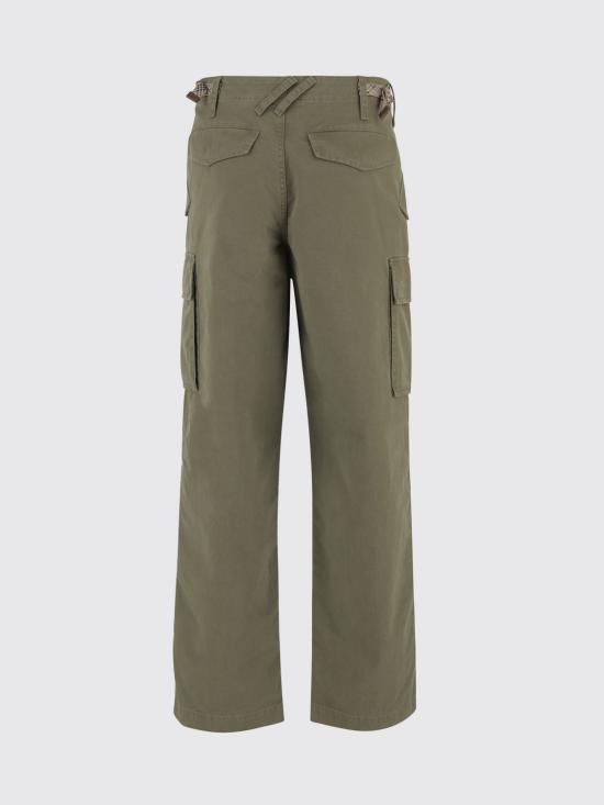 26SS 버버리 코튼 카고 트라우저 8116438 Green - BURBERRY