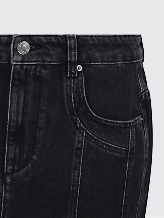 26SS 이자벨마랑에뚜왈 숏 스커트 JU0448FAD1H02E 02FK Black - ISABEL MARANT ETOILE