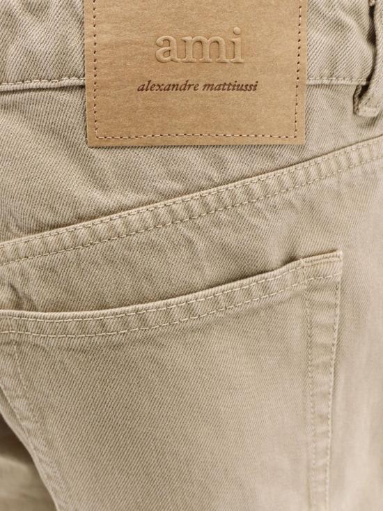26SS 아미 코튼 라지 핏 진 HTR450DE0126 A036 Beige - AMI