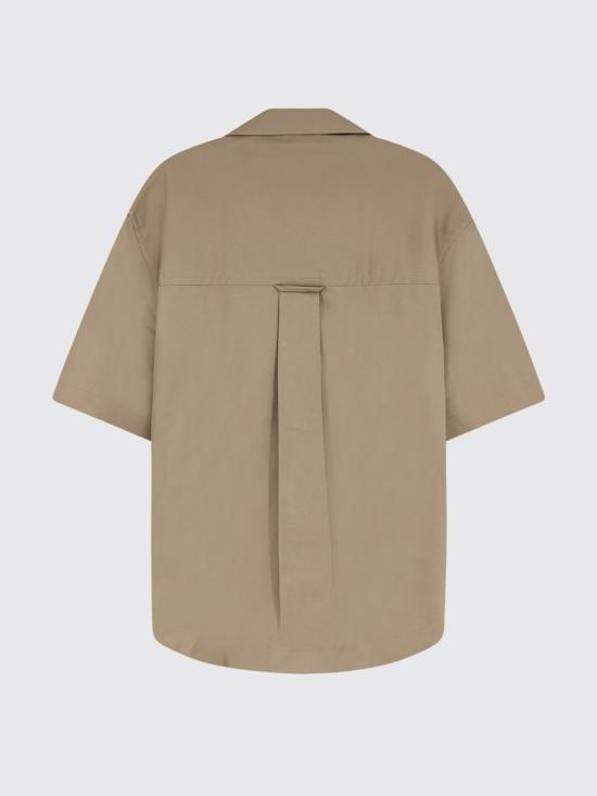 26SS 아미 반팔 셔츠 USH811CO0214A 036 Beige - AMI