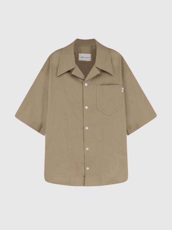 26SS 아미 반팔 셔츠 USH811CO0214A 036 Beige - AMI