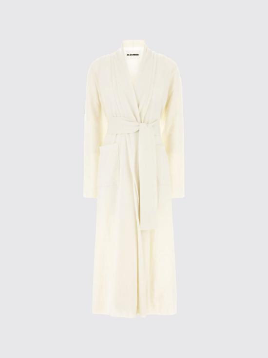 26SS 질샌더 롱 원피스 J40GP0039J13204 104 White - JIL SANDER