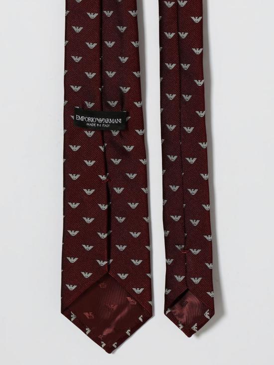 26SS 엠포리오 아르마니 넥타이 3400753R616 00276 Burgundy - EMPORIO ARMANI