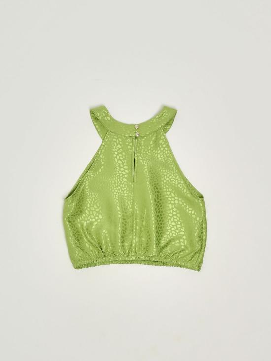 26SS [키즈] 파트리지아페페 티셔츠 7C0281A744 G633 Green - PATRIZIA PEPE
