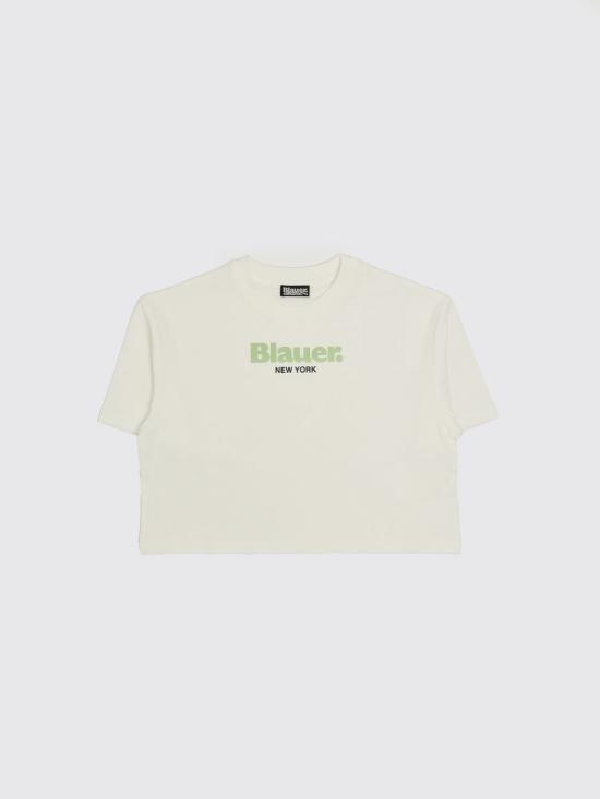 26SS [키즈] 블라우어 티셔츠 26SBLGH02502007558 127S2 White 1