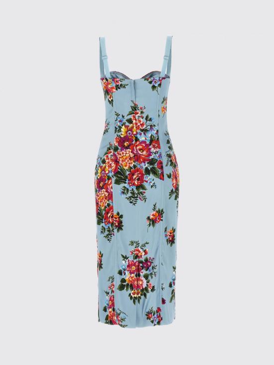 26SS 돌체앤가바나 롱 원피스 F60DGTFSICE HC5ZO Multicolor - DOLCE & GABBANA