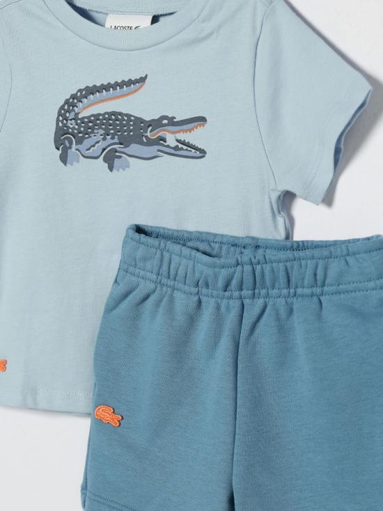 26SS [키즈] 라코스테 캐주얼 세트 847559 UJF Gnawed Blue - LACOSTE