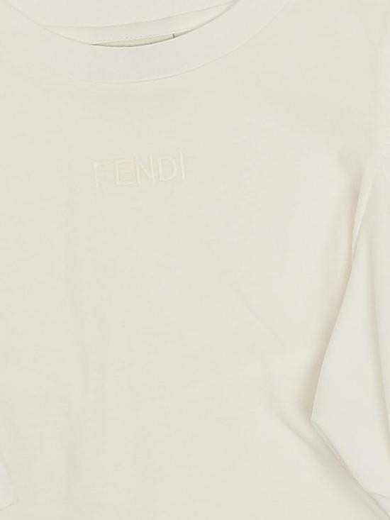 26SS [키즈] 펜디 티셔츠 JFI4047AJ F0TU9 White - FENDI