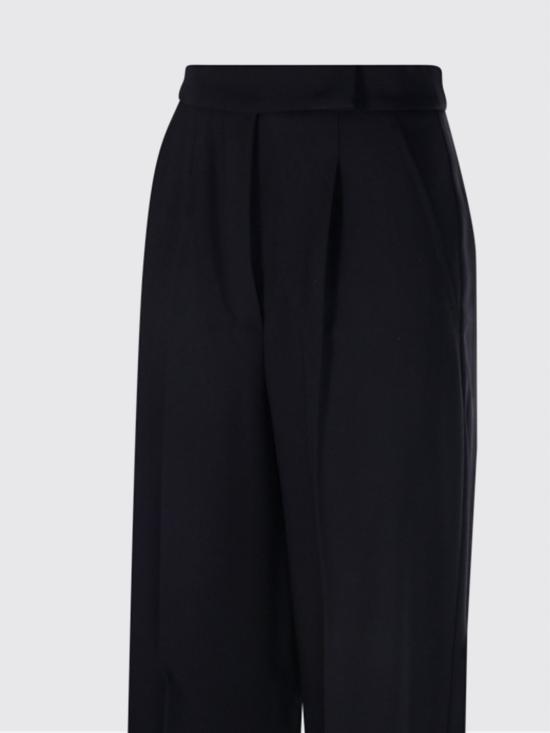 26SS 막스마라 스트레이트 팬츠 2611131111600 003 Black - MAX MARA