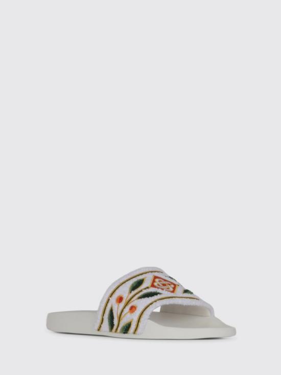 26SS 카사블랑카 뮬/슬리퍼 ASS26FW0300 1M White - CASABLANCA