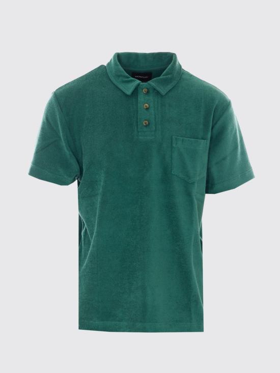 26SS 하울린 미스터 판타지 테리 칼라 티셔츠 MR FANTASY DESERT Green - HOWLIN
